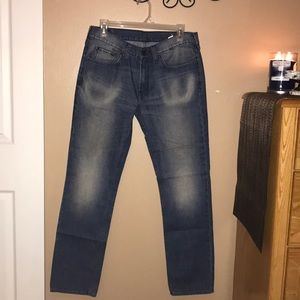 BullHead Denim Men's 32x32 Relaxed Straight Fit